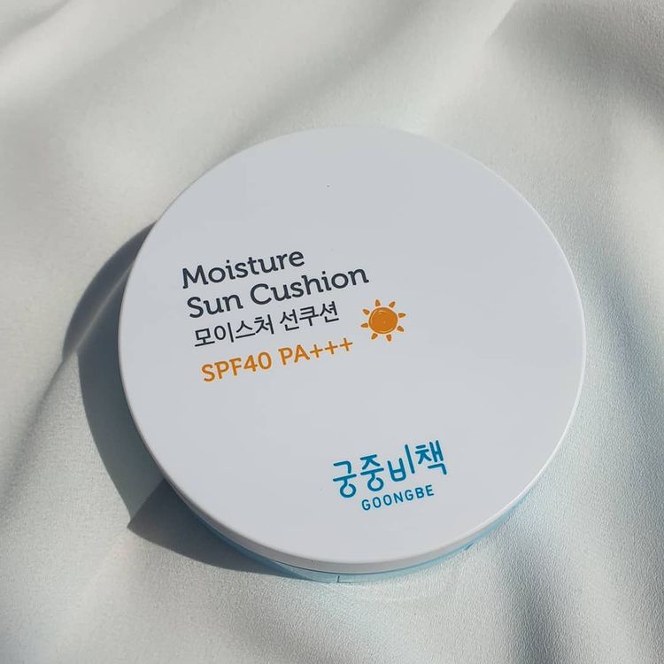 Kem chống nắng cushion Hàn Quốc GOONGBE, chống nắng mặt cho da nhạy cảm 14g
