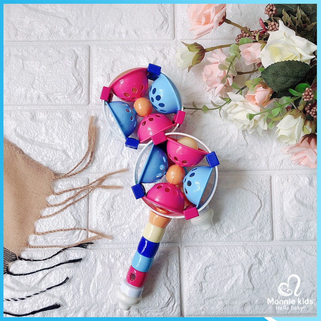Xúc xắc cho bé Papa Toy 3009 Thái lan, lục lạc phát triển trí thông minh cho trẻ - Monnie Kids