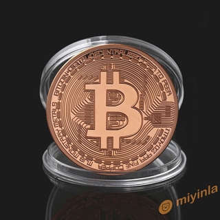 Đồng Xu Bitcoin Xi Mạ Vàng