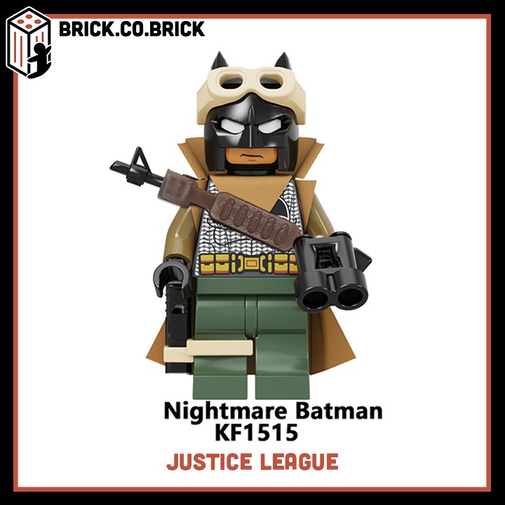 Lego Justice League Deathstroke SuperMan CatWoman Mô Hình DC Minifig Super Hero Siêu Anh Hùng Liên Minh Công Lý KF6136