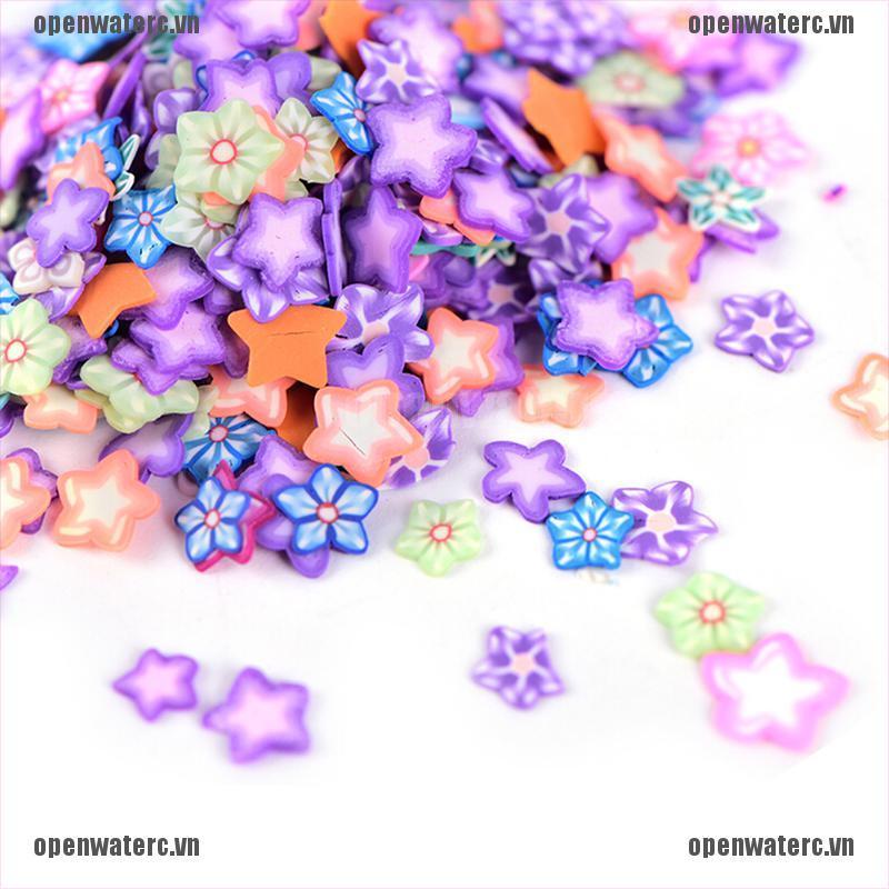 [Hàng mới về] Set 250 phụ kiện trang trí móng nghệ thuật bằng đất sét polymer