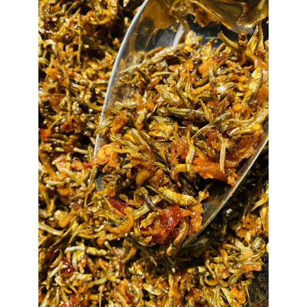 CÁ CƠM MỜN SỮA RIM TỎI ỚT 250gr
