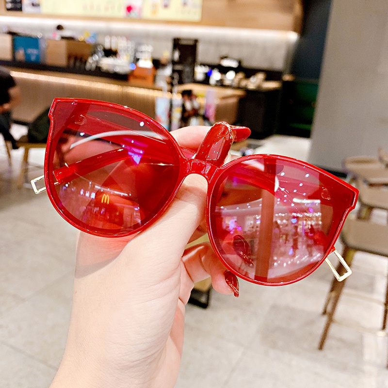 Kính Mát Tròng Tròn Chống Tia UV400 Hàng Mới, 2022 Dành Cho Trẻ Em