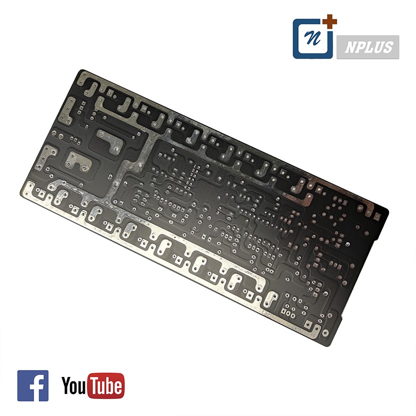 PCB Mạch Công Suất 16 sò, mạch công suất ampli. Mạch chưa gồm linh kiện.