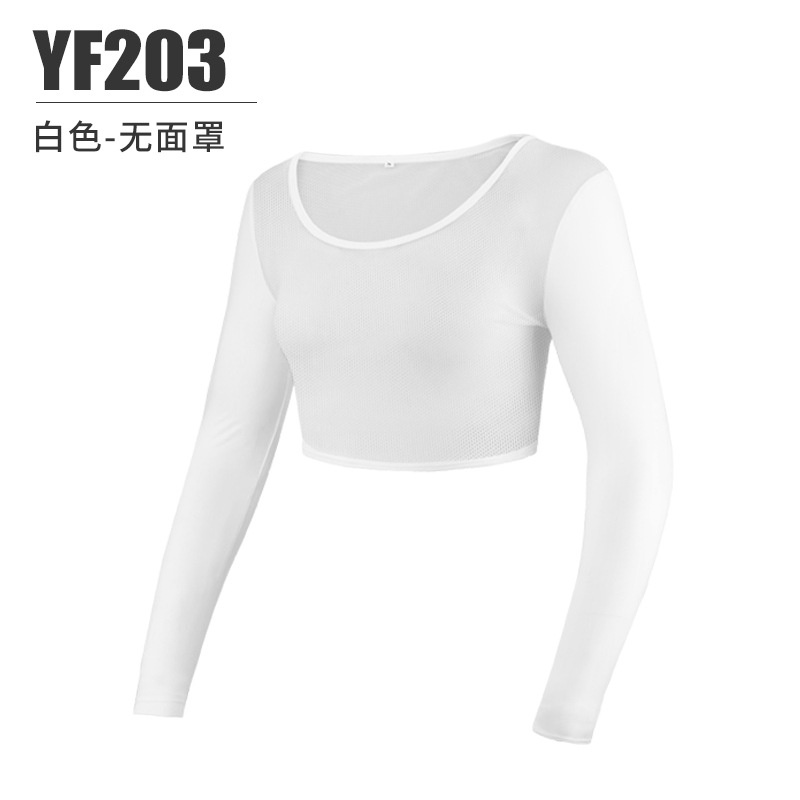 Áo Thun Tay Dài Chống Nắng Pgm Bằng Lụa Lạnh Thời Trang Mùa Hè Cho Nữ