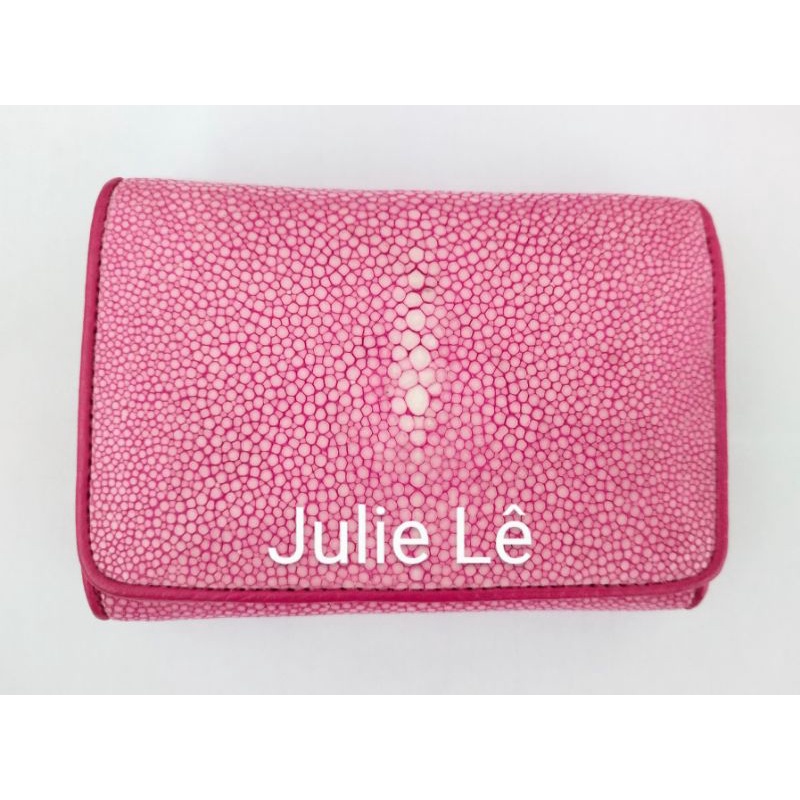 Ví mini gấp 3 Kismet da đuối thật