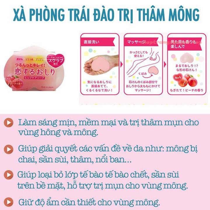 Xà phòng ngừa thâm mông Pelican For Back 80g Nhật Bản
