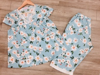 Bộ mặc nhà lụa cánh tiên
