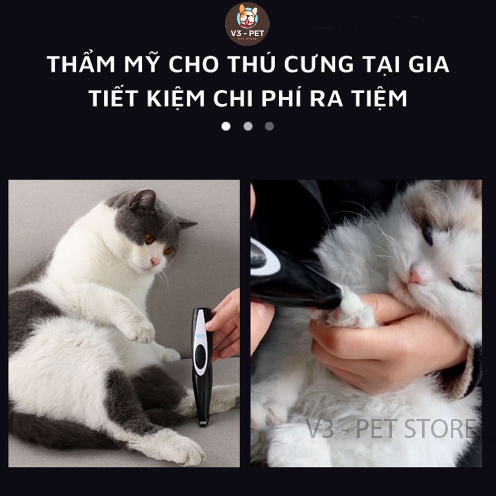 Tông Đơ Tỉa Lông Chân Chó Mèo, Hàng Nhập Khẩu Chất Lượng Cao, HK-275A