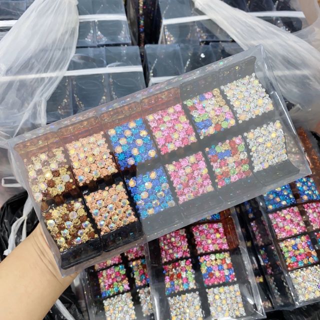 SỈ GẤP ĐÁ NHIỀU MÀU LỐ 12 CÁI 3 RĂNG 5 RĂNG