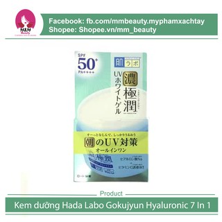 (COSSALE14-GIẢM 10K)Kem dưỡng Hada labo Rohto 7 in 1 100g Nhật Bản