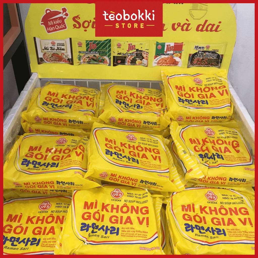 Mì không vị Ottogi 110g - Mì chuyên ăn lẩu