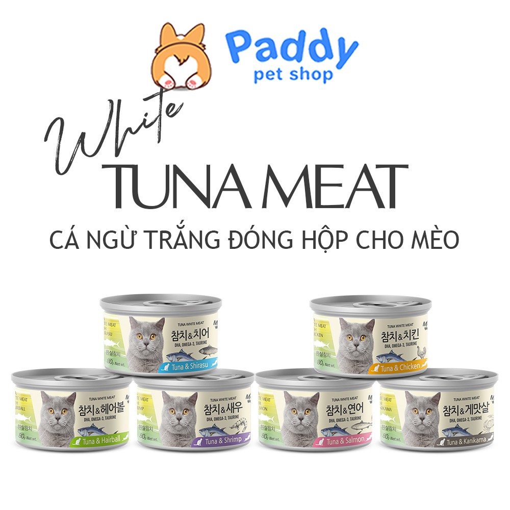 Pate MeoWow Cá Ngừ Trắng Cho Mèo Mọi Lứa Tuổi (Lon 80g) thumbnail