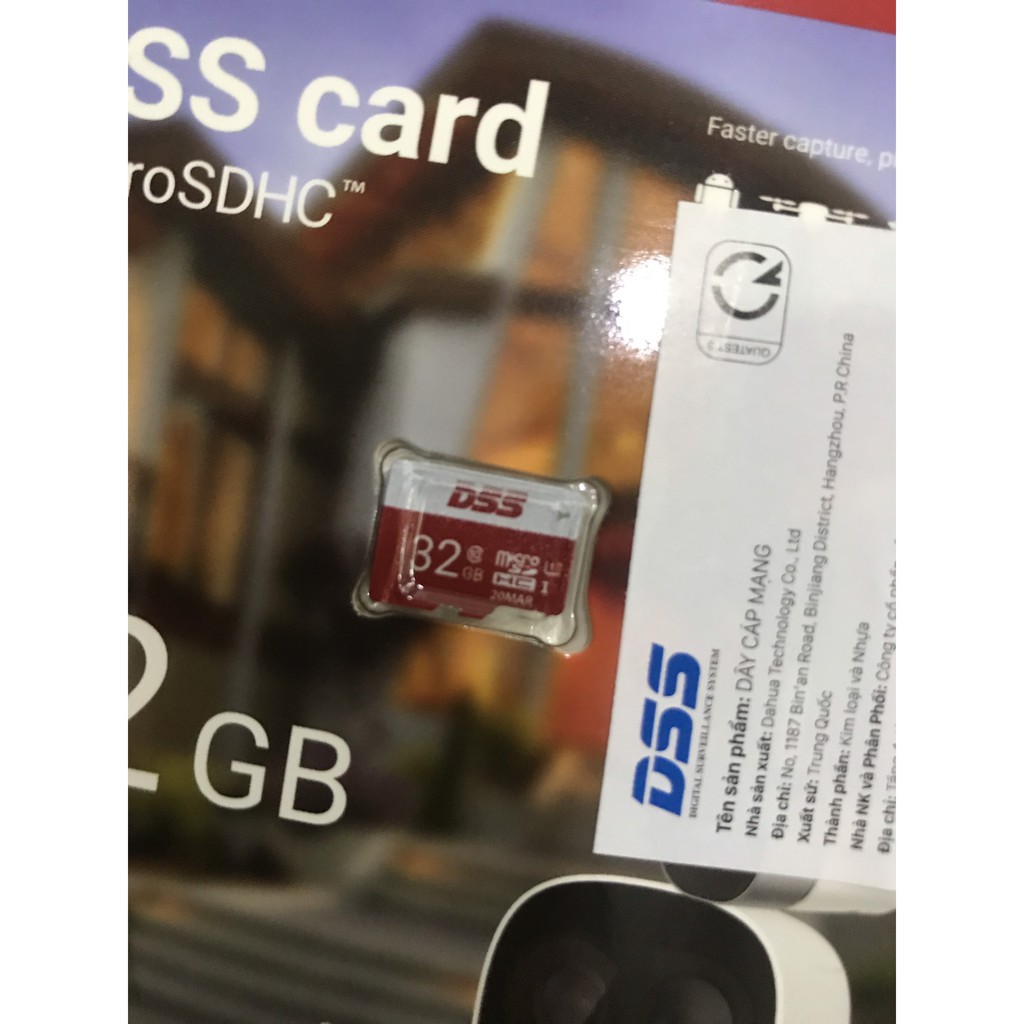 Thẻ nhớ 32GB DSS , Thẻ DSS 32g class 10