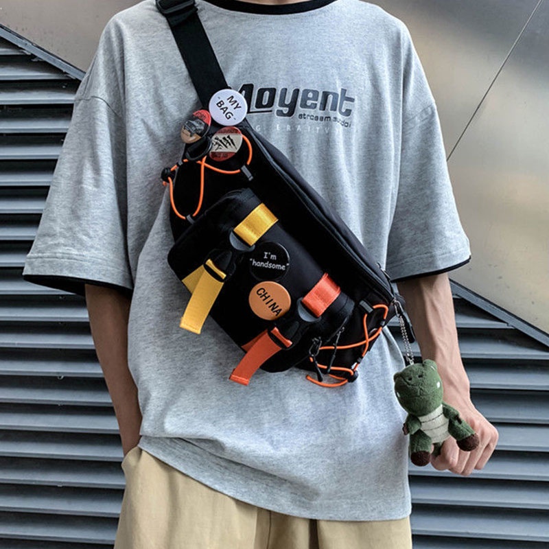 Túi Đeo Chéo Thời Trang Mùa Hè Cho Nam Nữ