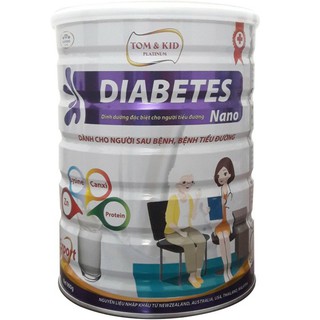 Sữa diabetes nano - dinh dưỡng đặc biệt cho người tiểu đường. hsd 2026