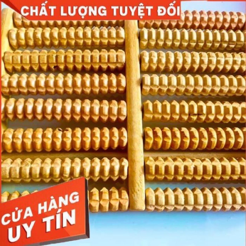 Bàn Lăn Chân Gỗ 8 Hàng📌FREESHIP EXTRA.Bàn Massage Chân Bấm Huyệt Thư Giãn Hàng Tốt.