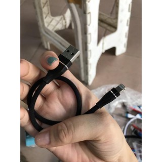 Cáp sạc ngắn cho ip type C dây dù