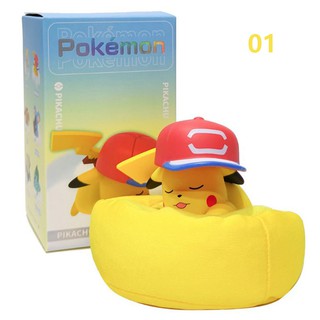 Đồ Chơi Mô Hình Pikachu Đang Ngủ