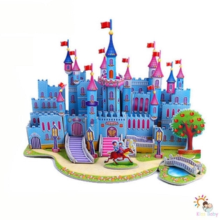 Đồ chơi ghép mô hình 3D bằng giấy thủ công cho trẻ em