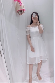 (Ảnh thật )Đầm công chúa xòe dễ thương