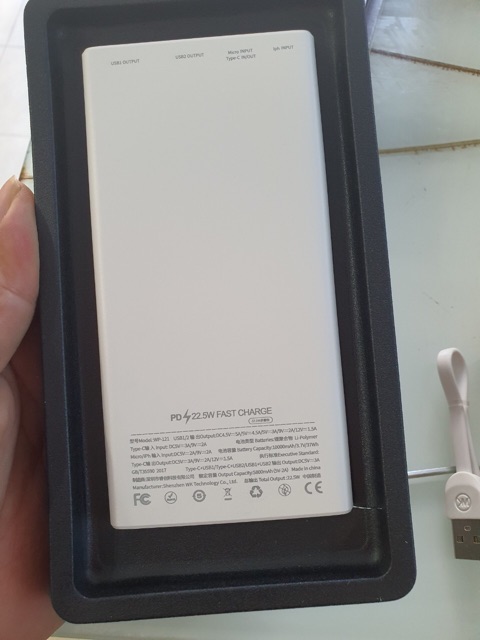 Sạc Dự Phòng WK 10000mAh WP-121