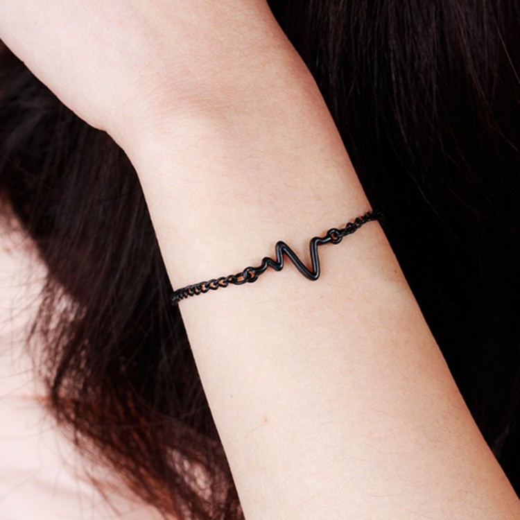 Vòng tay hình sóng hợp kim | BigBuy360 - bigbuy360.vn