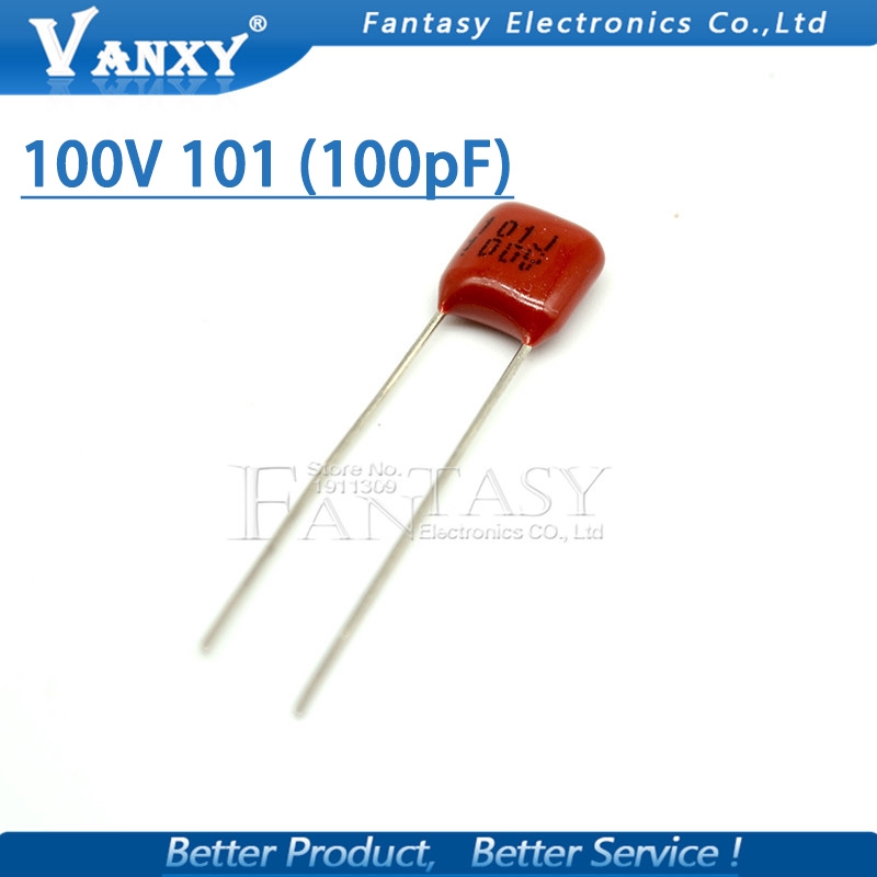 Set 20 Tụ Điện Polypropylene 100v101j 100v 100pf 100p 100v 101 63v101j Pitch 5mm Cbb | BigBuy360 - bigbuy360.vn