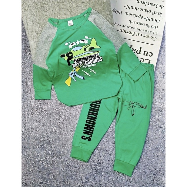 🦖 Bộ cotton dài tay bé trai 8-23kg