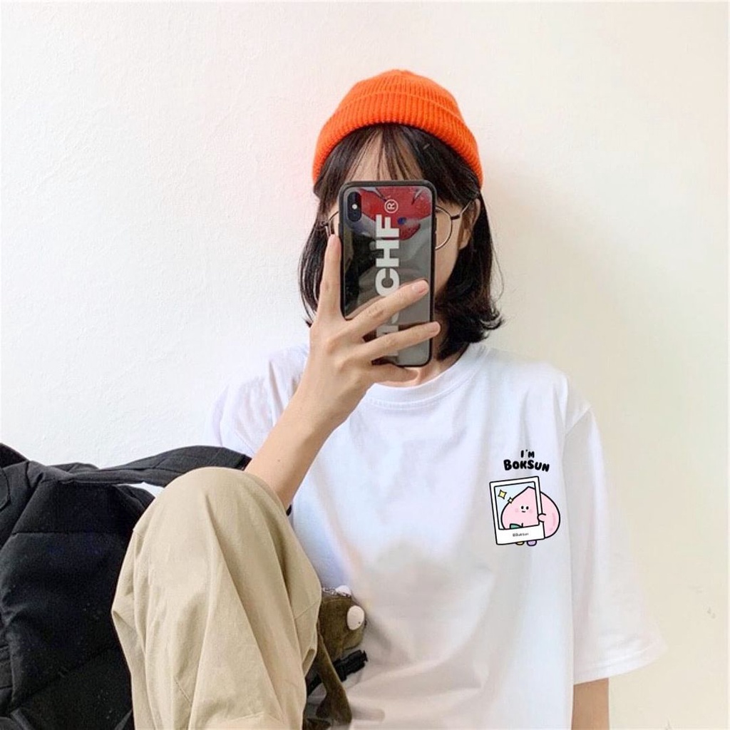 Áo thun tay lỡ Bonsun chất cotton CoolZ phông Unisex nam nữ Cotton oversize form rộng phong cách