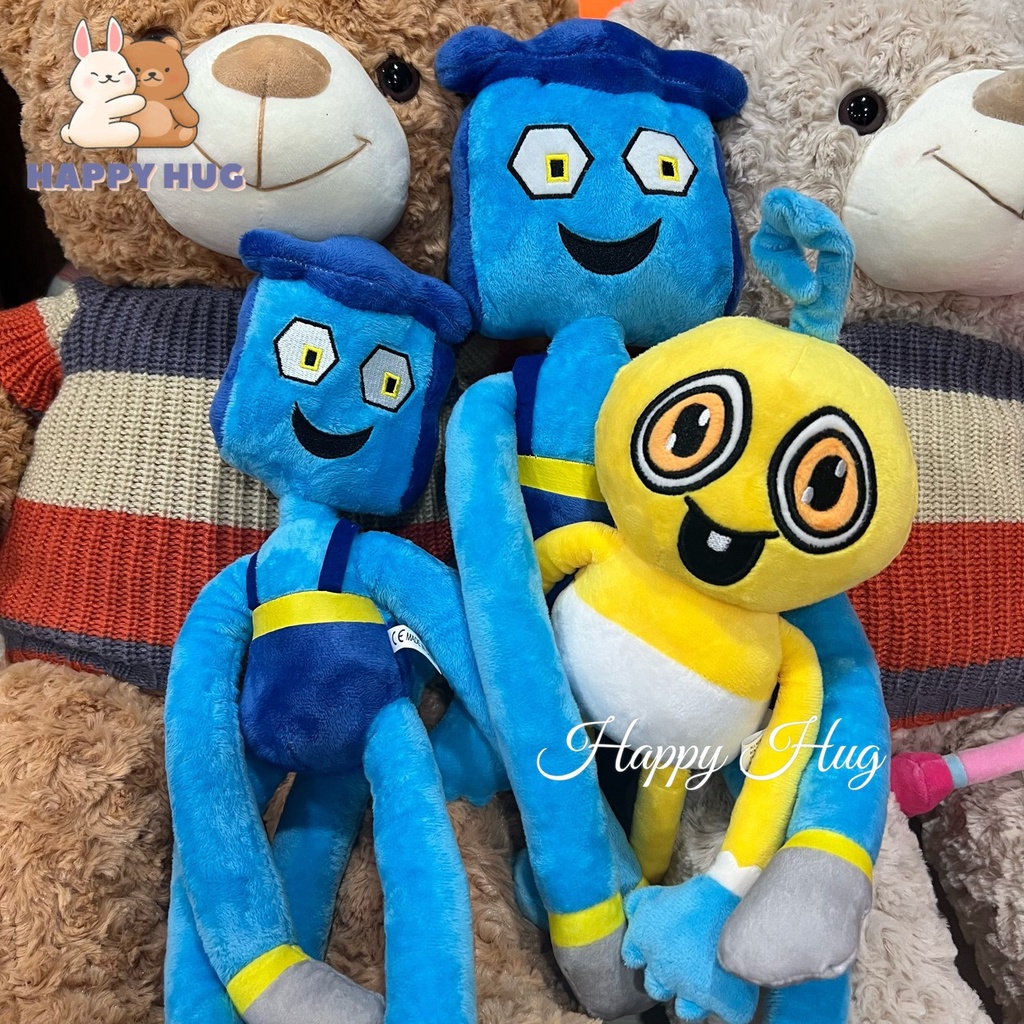 Daddy Long Legs nhân vật Game Poppy Playtime size 38-45-70cm loại đẹp, đồ chơi Huggy Wuggy nhồi bông cho bé - Happy Hug