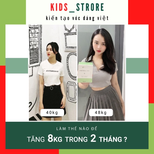 Tăng Cân Herbal Be của BEALIVE Chính Hãng Herbalbe Giúp Tăng Cân Hiệu Qủa Tăng 2-3 Kg sau 15 Ngày