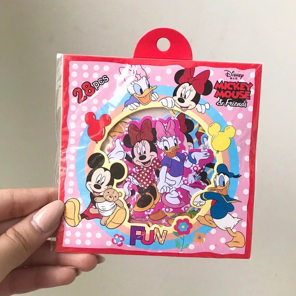 Set 28 Hình Dán Sticker Cho Bé Siêu Cute, Dành Cho Bé Trai Và Bé Gái, Hình Ảnh Đa Dạng Dễ Thương Màu Sắc Tươi Tắn