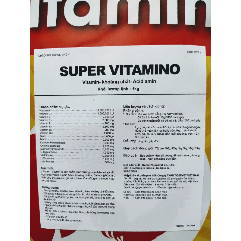 SUPER VITAMIN O