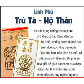 Linh phù hộ thân bình an