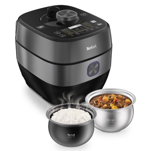 Nồi áp suất Tefal Smart Pro IH Multicooker CY638868 - 1300W, 5L - Hàng Chính Hãng