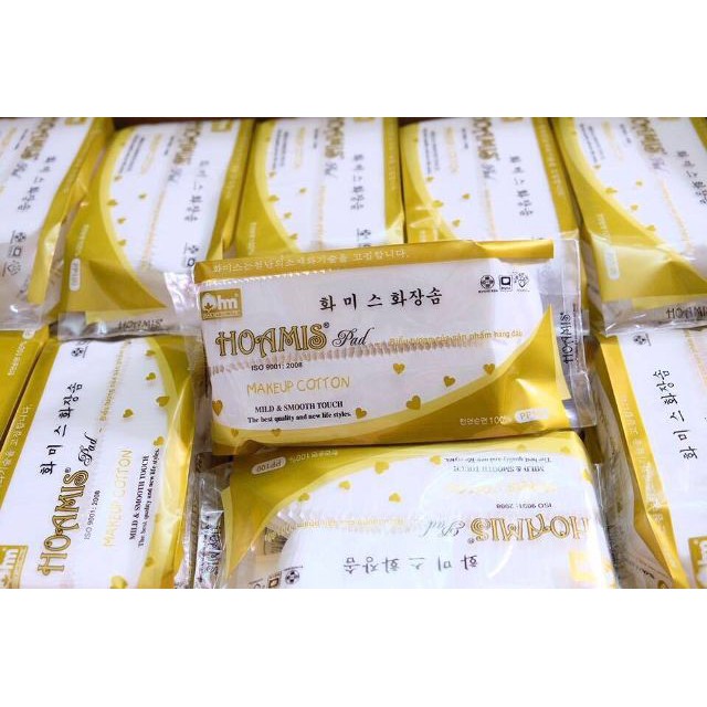 Bông tẩy trang Hoamis