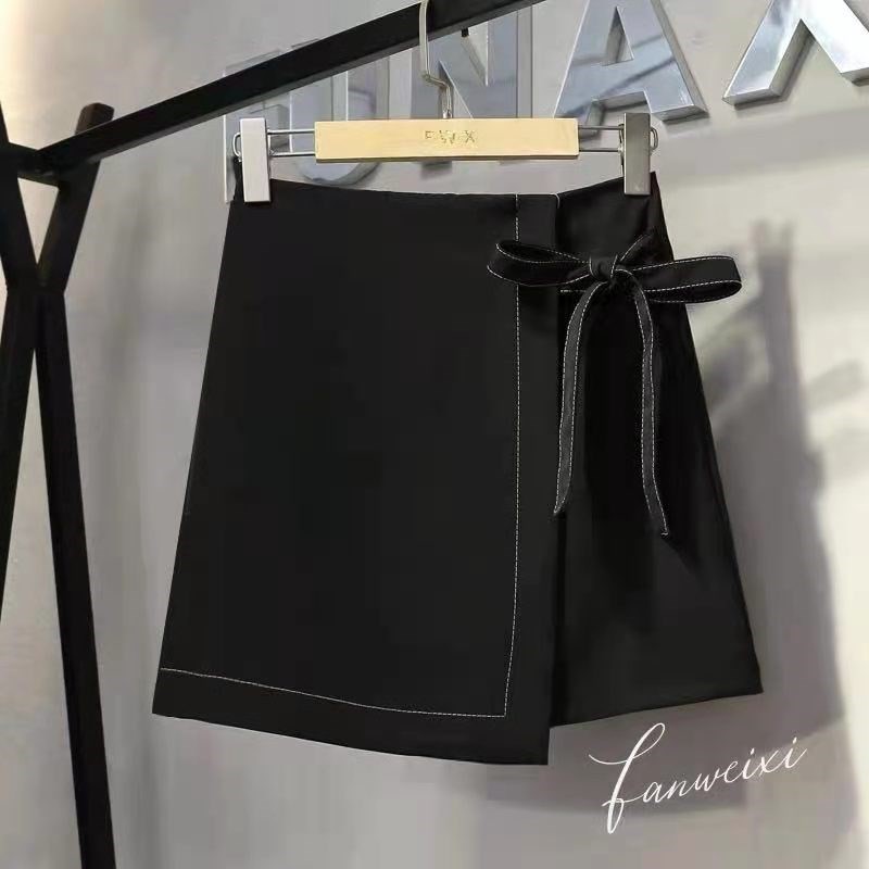 Chân váy ngắn chữ A trần chỉ thắt nơ hai lớp dày dặn 31 September | BigBuy360 - bigbuy360.vn