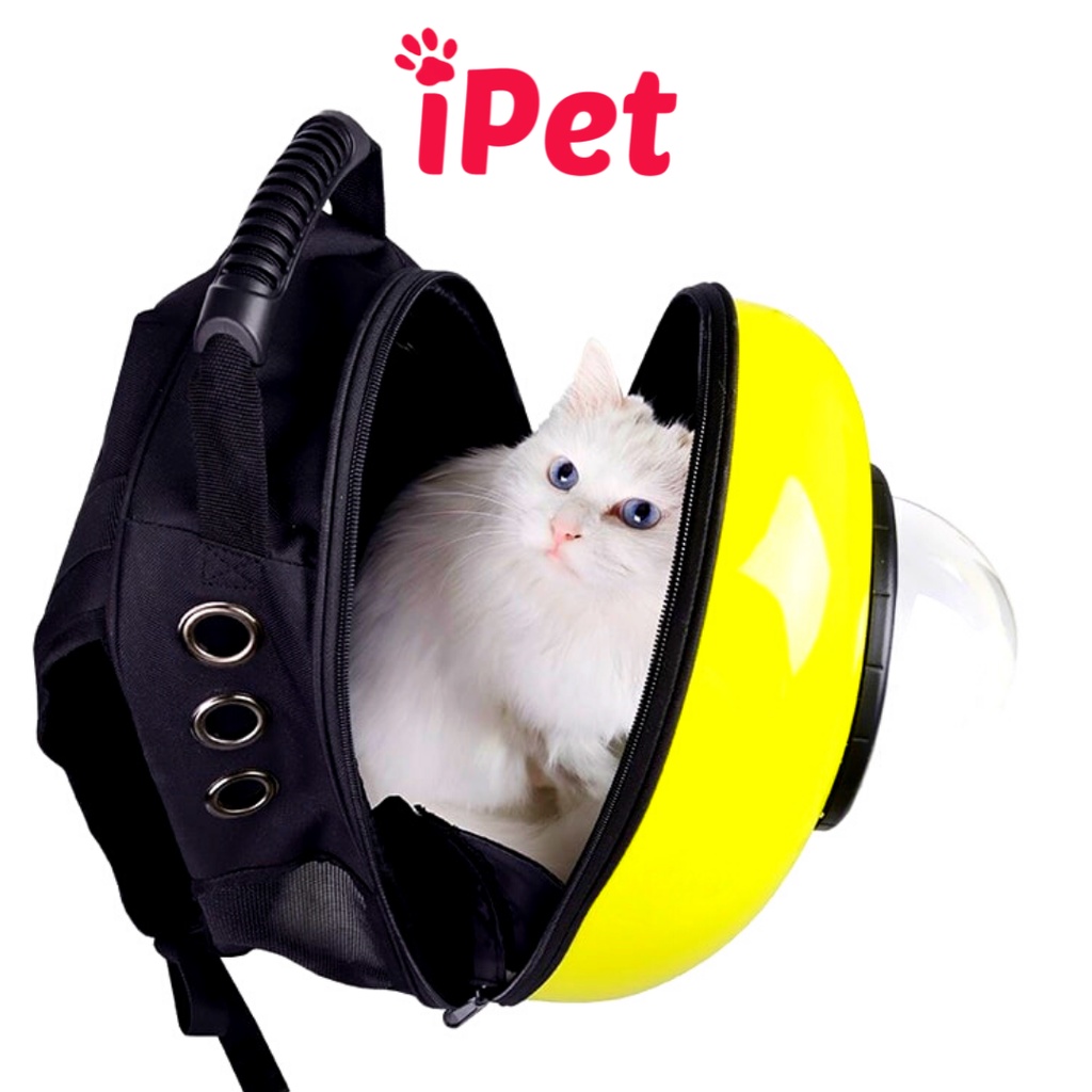 Balo Phi Hành Gia Vận Chuyển Chó Mèo, Đựng Thú Cưng Đi Chơi Bằng Nhựa Nhiều Kiểu Dễ Thương - iPet Shop