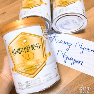 Set 1 Sữa XO( số 1,2) và 1 men ildong