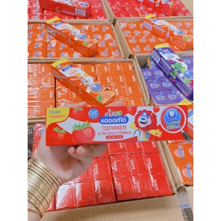 KEM ĐÁNH RĂNG KODOMO CHO BÉ 🍇🍊🍓