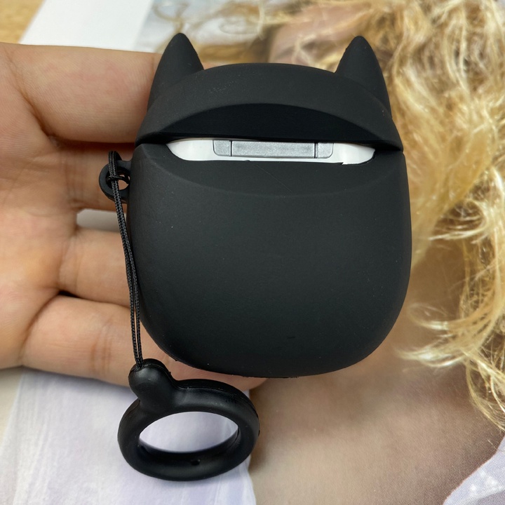 Case Airpods 1/2/3/Pro Black Panther Cực Chất, Ốp Airpods Chiến Binh Báo Đen - Mã TZAP370
