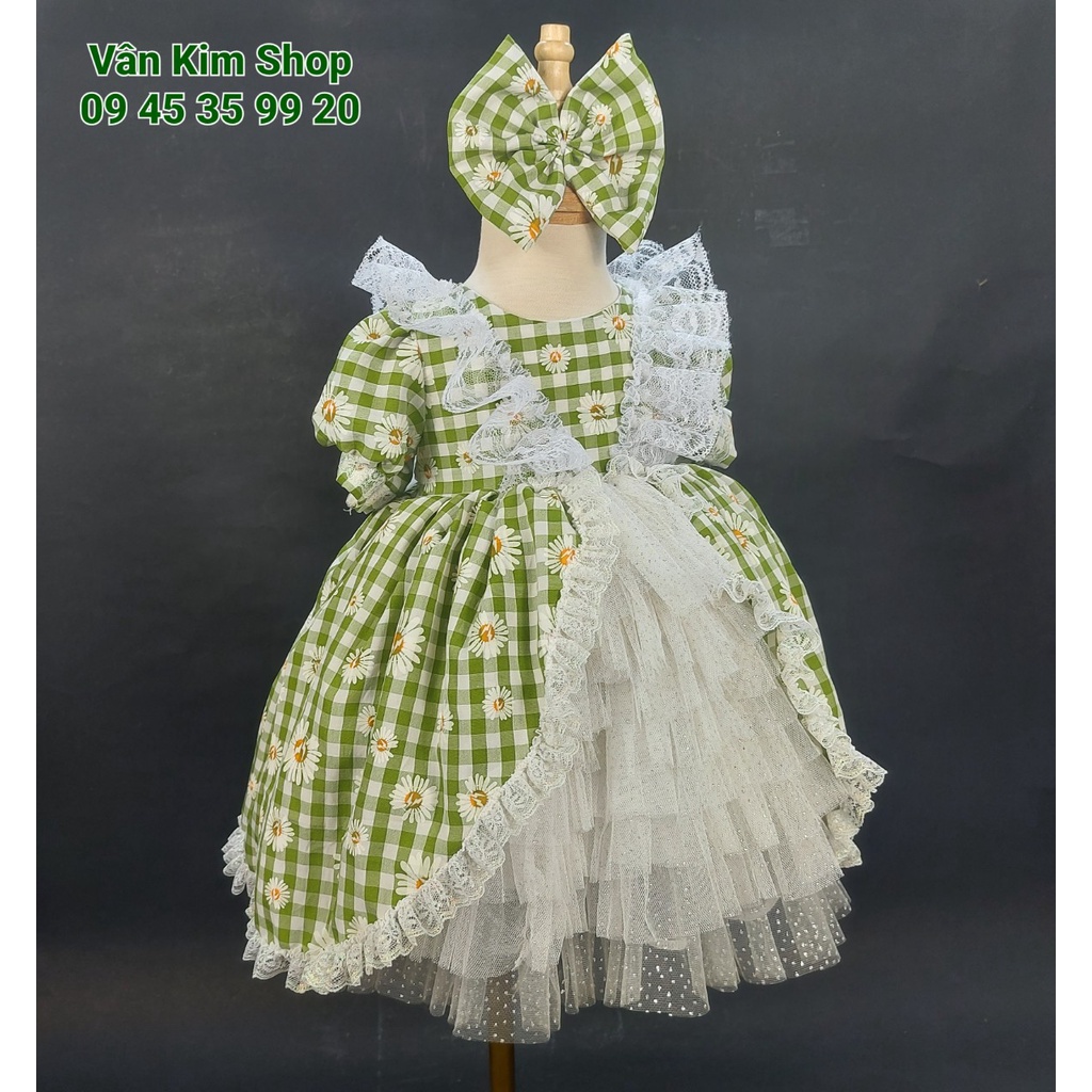 Đầm công chúa phong cách lolita cho bé gái