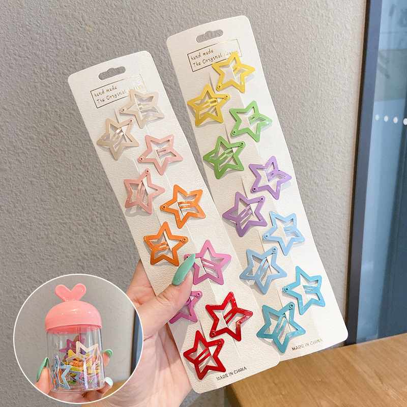 Kẹp Tóc Hình Ngôi Sao Xinh Xắn Cho Bé Gái