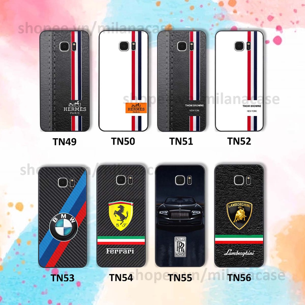 Ốp Samsung S6 / S6 EDGE / S7 / S7 EDGE in hình các thương hiệu nổi tiếng trẻ trung thể thao cá tính