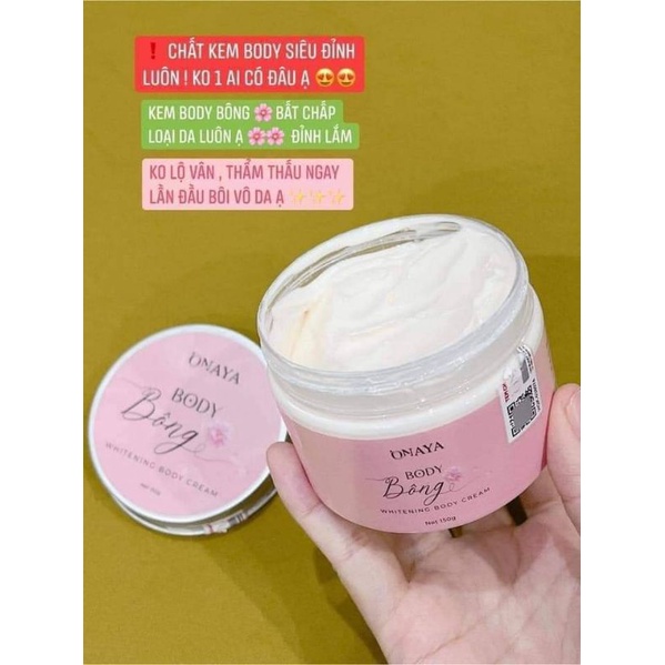 Kem Body Bông ONAYA - CHÍNH HÃNG 100%