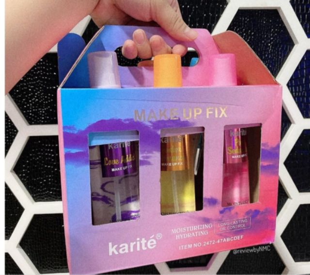 Xịt khóa trang điểm karite 200ml thái lan | BigBuy360 - bigbuy360.vn