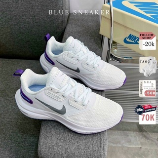 Giày sneaker thể thao nữ airzoom watershell trắng tím