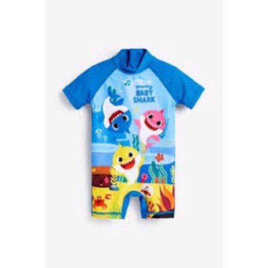 Bộ bơi liền babyshark Next sale