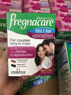 Viên uống Pregnacare conception